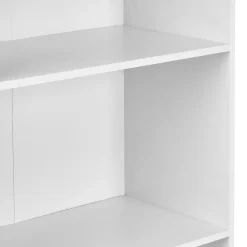 WINNIPEG - Boekenkast 5 planken - Wit - Vezelplaat