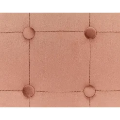 WISCONSIN - Poef - Roze - Stof