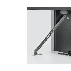 Wisla - Badmeubel 80 cm 1-lade, 1 klep, 1 deur wit/grijs