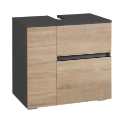 Wisla - Badmeubel 60 cm 1-lade, 1 klep, 1 deur spaanplaat