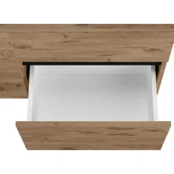 Wisla - Wastafelonderkast met 1 deur / 1 lade / 1 klep in eikenoptik