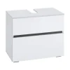 Wisla - Wastafelonderkast met 1 lade in wit