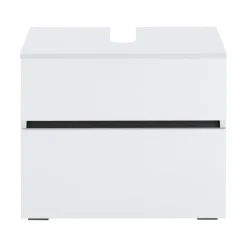 Wisla - Wastafelonderkast met 1 lade in wit