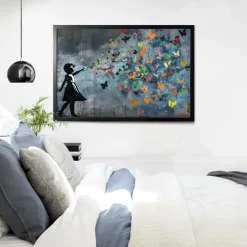 Wissellijst hout Poster 61x91,5 of 50x70 Zwart - 61 x 91,5