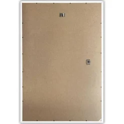 Wissellijst hout Poster 61x91,5 of 50x70 Wit - 61 x 91,5 - Wit