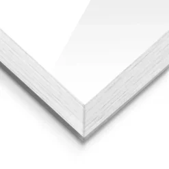 Wissellijst hout Poster 61x91,5 of 50x70 Wit - 61 x 91,5 - Wit