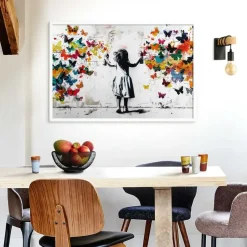 Wissellijst hout Poster 61x91,5 of 50x70 Wit - 61 x 91,5 - Wit