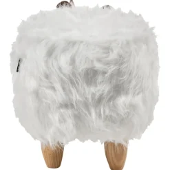 WOOLLY - Dierenpoef - Wit - Nepbont