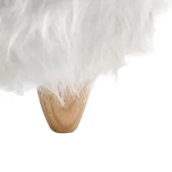WOOLLY - Dierenpoef - Wit - Nepbont