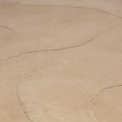 WOOOD Alya Vloerkleed - Polyester - Milk - 1x170x240