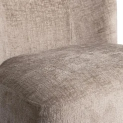 WOOOD Atty Draaifauteuil - Polyester - Zand - 75x74x65