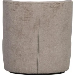 WOOOD Atty Draaifauteuil - Polyester - Zand - 75x74x65