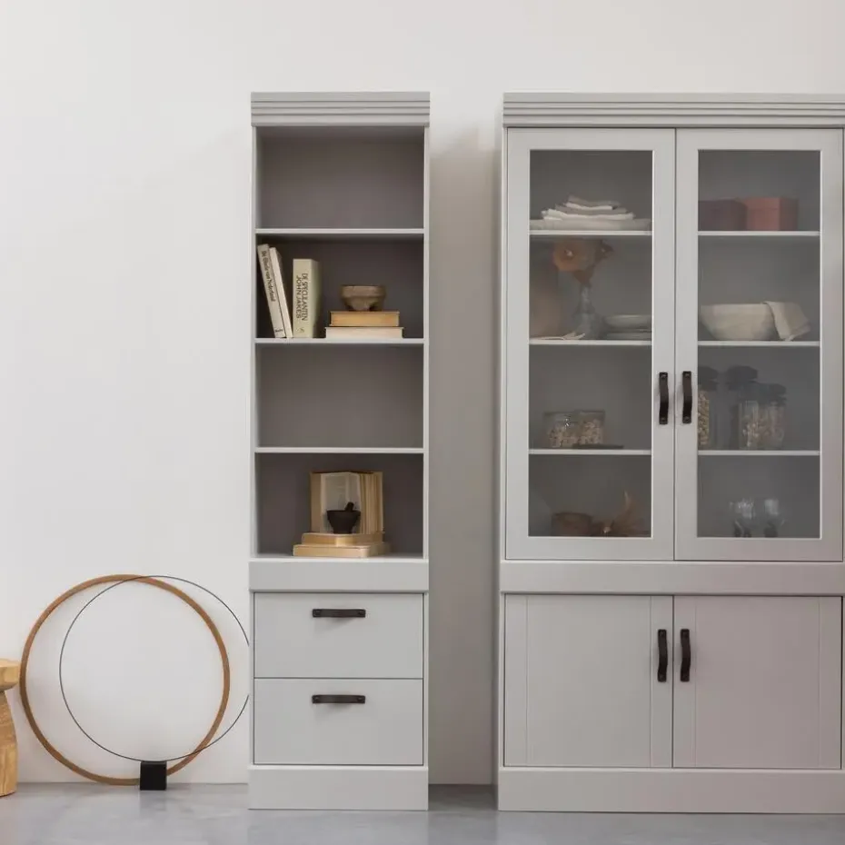 WOOOD Bink Kruk - Hout - Naturel - 40x28x28