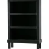 WOOOD Bonk Open Kast - Grenen - Zwart - 160x103x37