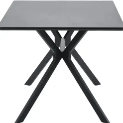 WOOOD Bruno Eettafel - Mdf - Zwart - 160x90