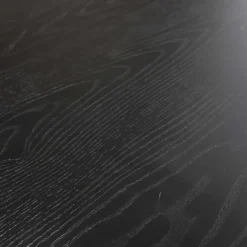 WOOOD Bruno Eettafel Rond - Mdf - Zwart - 75xØ120