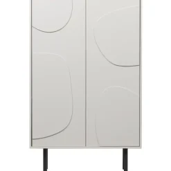 WOOOD Cadiz Opbergkast - Grenen - Mist - 135x85x40