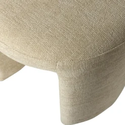 WOOOD Charlie Kruk - Chenille - Naturel - 47x45x45