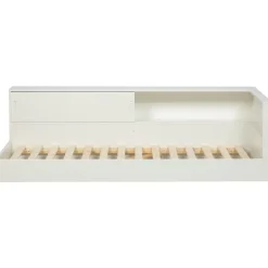 WOOOD Connect Hoekbed - Grenen - Wit - 60x213x118