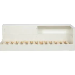 WOOOD Connect Hoekbed - Grenen - Wit - 60x213x118