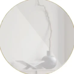 WOOOD Doutzen Spiegel - Metaal - Goud - 80x80x5