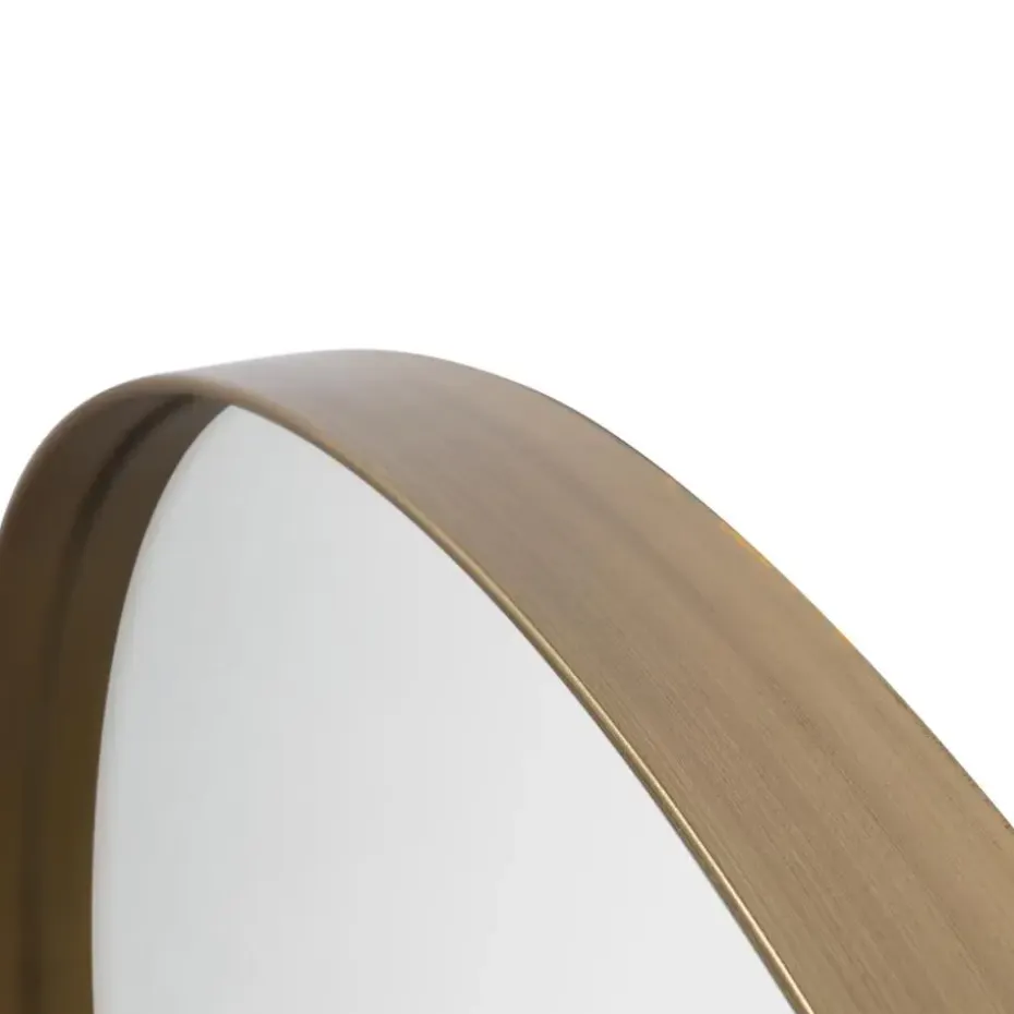 WOOOD Doutzen Spiegel - Metaal - Goud - 80x80x5