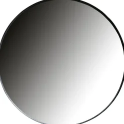 WOOOD Doutzen Spiegel - Metaal - Zwart - 115x115x5