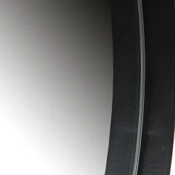 WOOOD Doutzen Spiegel - Metaal - Zwart - 115x115x5