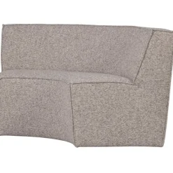 WOOOD Europa 2-Zits Eetbank - Geweven Stof - Zand - 85x131x131