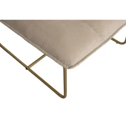 WOOOD Fie Fauteuil - Ribstof - Zand - 77x64x71