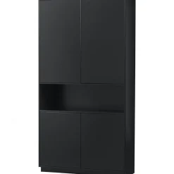 WOOOD Finca Opbergkast - Zwart - 210x110x40