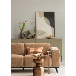 WOOOD Frits Bijzettafel - Metaal - Brons - 47x30x30