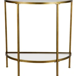 WOOOD Goddess Sidetable - Metaal - Antique Brass - 75x37x75