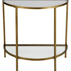 WOOOD Goddess Sidetable - Metaal - Antique Brass - 75x37x75