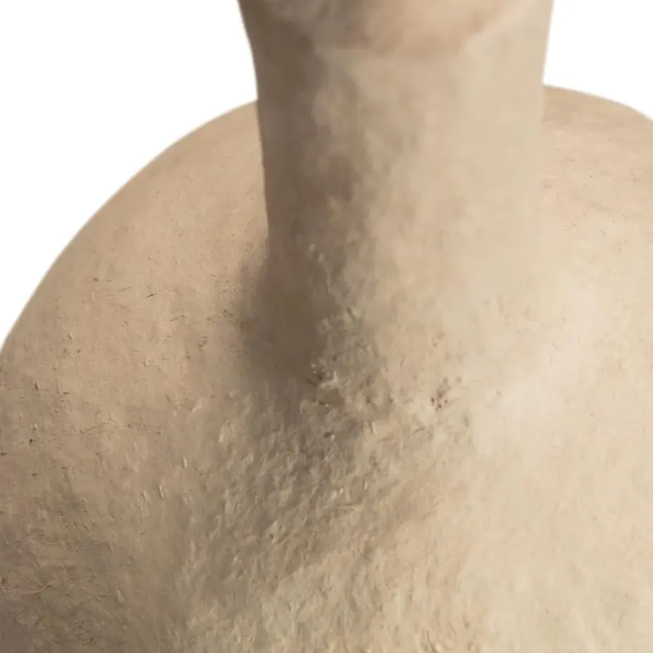 WOOOD Ios Lampvoet - Papier mache - Natural - 53x35x35