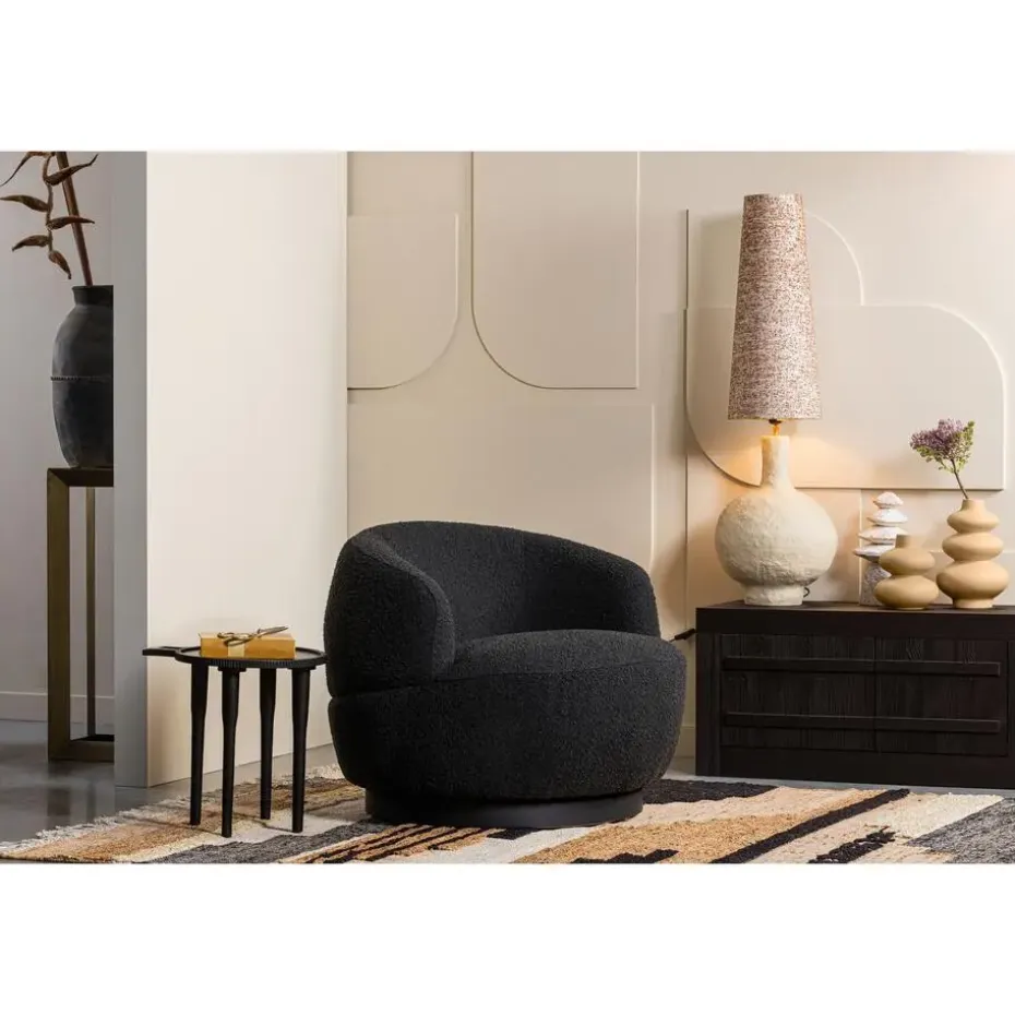 WOOOD Ios Lampvoet - Papier mache - Natural - 53x35x35