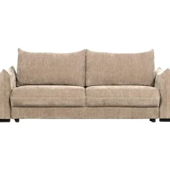 WOOOD Jonne 3-Zits Slaapbank - Chennile - Naturel - 92x233x105