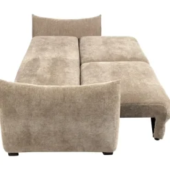 WOOOD Jonne 3-Zits Slaapbank - Chennile - Naturel - 92x233x105