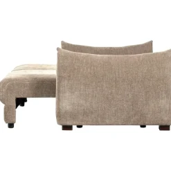 WOOOD Jonne 3-Zits Slaapbank - Chennile - Naturel - 92x233x105