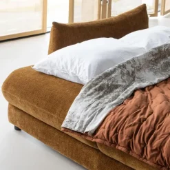 WOOOD Jonne 3-Zits Slaapbank - Chennile - Bruin - 92x233x105