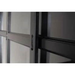 WOOOD Lagos Buffetkast - Grenen - Zwart - 214x166x48