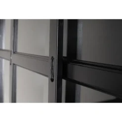 WOOOD Lagos Buffetkast - Grenen - Zwart - 214x166x48