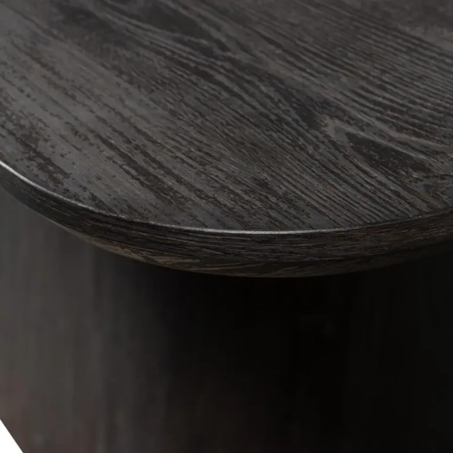 WOOOD Leah Eettafel - MDF - Donkerbruin - 76x200x105