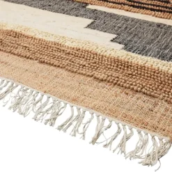 WOOOD Liberal Vloerkleed - Jute/Katoen - Melange - 1x170x240