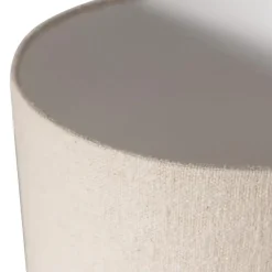 WOOOD Loft Tafellamp - Metaal/Bouclé - Naturel - 90xØ22 cm