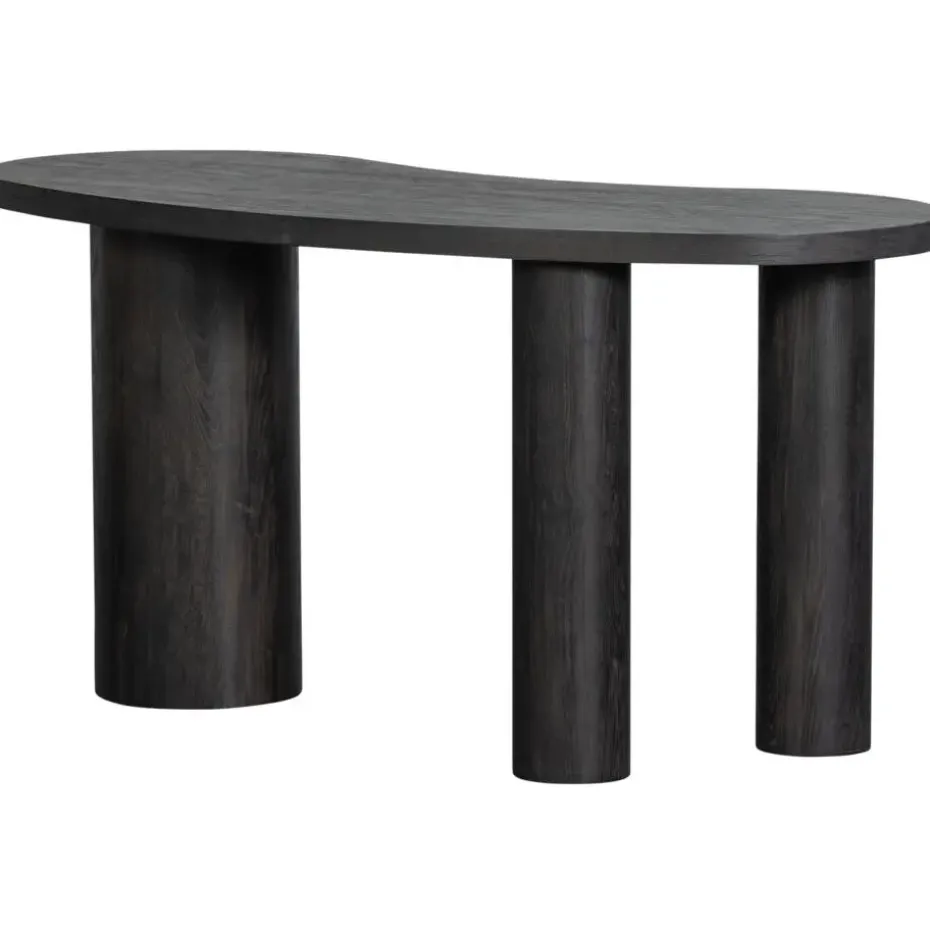 WOOOD Maan Organisch Sidetable/Bureau - MDF - Bruin - 75x150x70cm