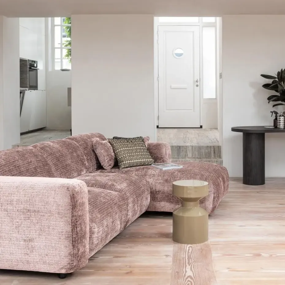 WOOOD Maan Organisch Sidetable/Bureau - MDF - Bruin - 75x150x70cm