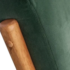 WOOOD Mark Fauteuil - Velvet - Flesgroen - 75x67x82