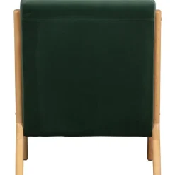 WOOOD Mark Fauteuil - Velvet - Flesgroen - 75x67x82
