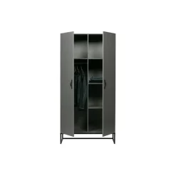 WOOOD Morris Kast - Grenen - Leem - 195x100x53